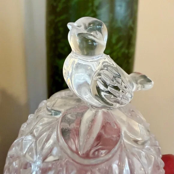 Hofbauer Byrdes Led Crystal Trinket Dish Made in Germany Vintage 70s-80s - Picture 6 of 8